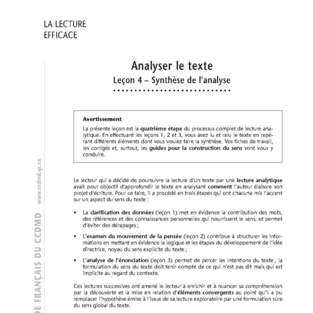 analyse texte dissertation