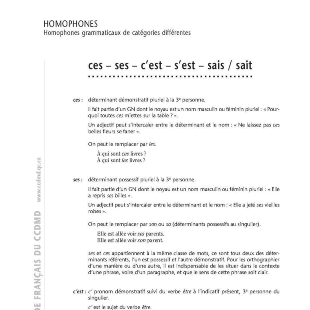 Leçon - Déterminants possessifs - L'instit.com