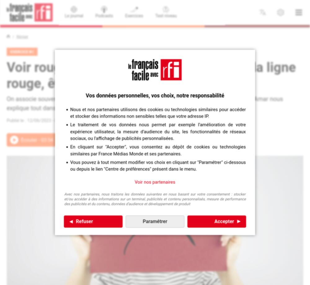 Le moteur du FLE : Voir rouge, se fâcher tout rouge, franchir la ligne ...