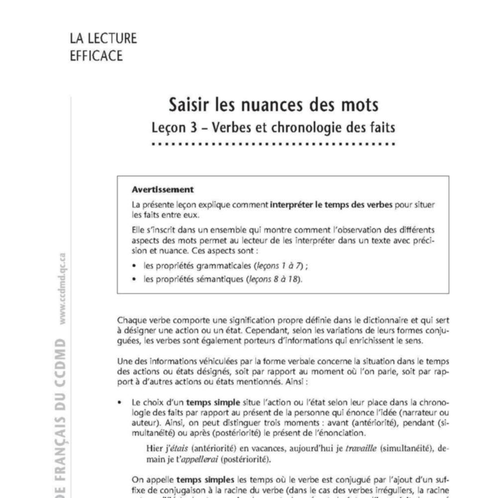 Le Moteur Du Fle Sur Le Theme 3 Saisir Les Nuances Des Mots